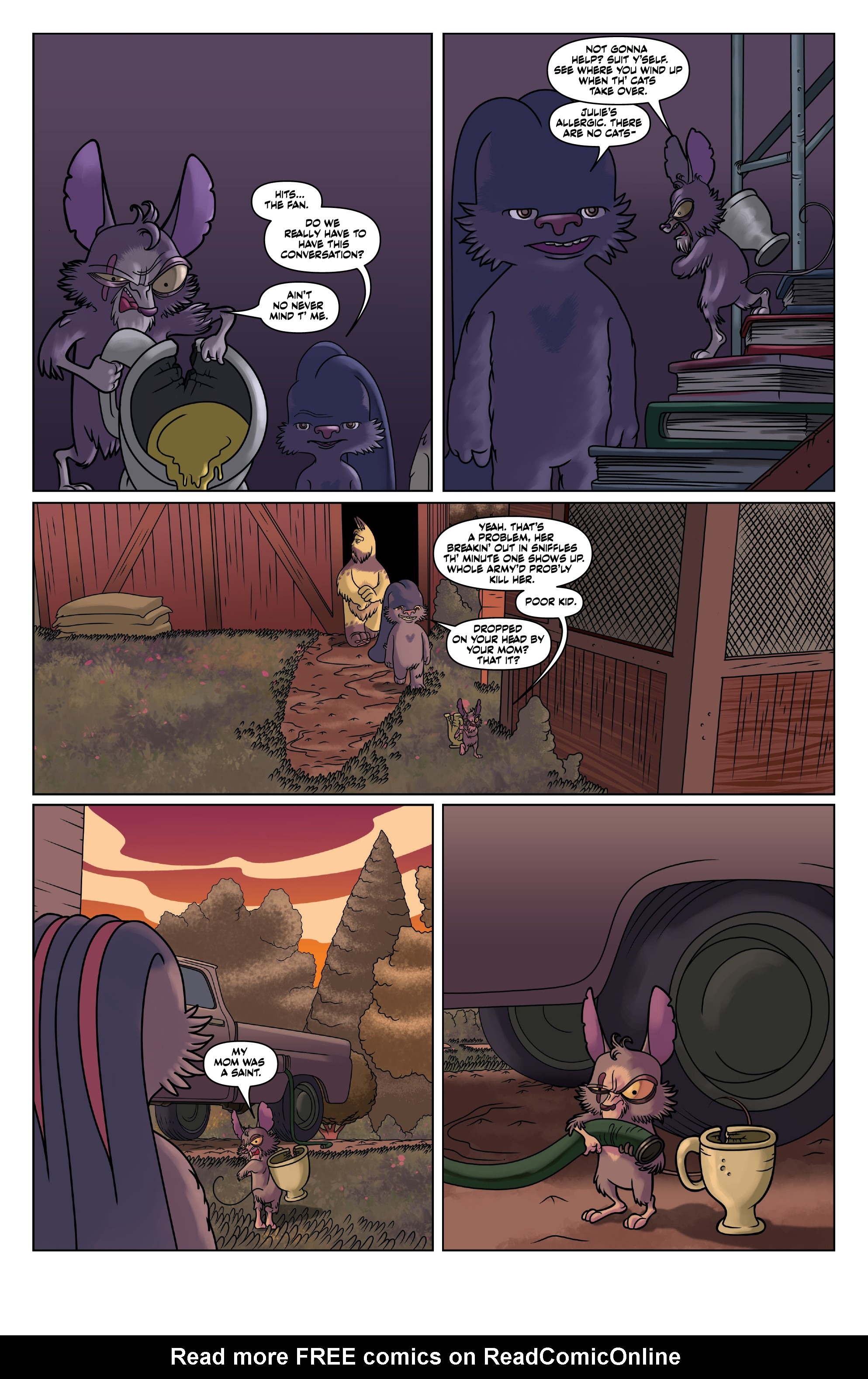 Read online Auntie Agatha's Home For Wayward Rabbits comic -  Issue #4 - 5