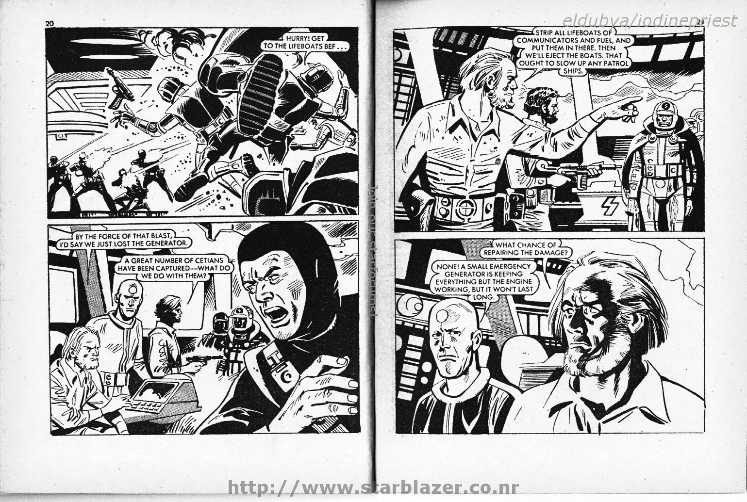 Read online Starblazer comic -  Issue #55 - 12