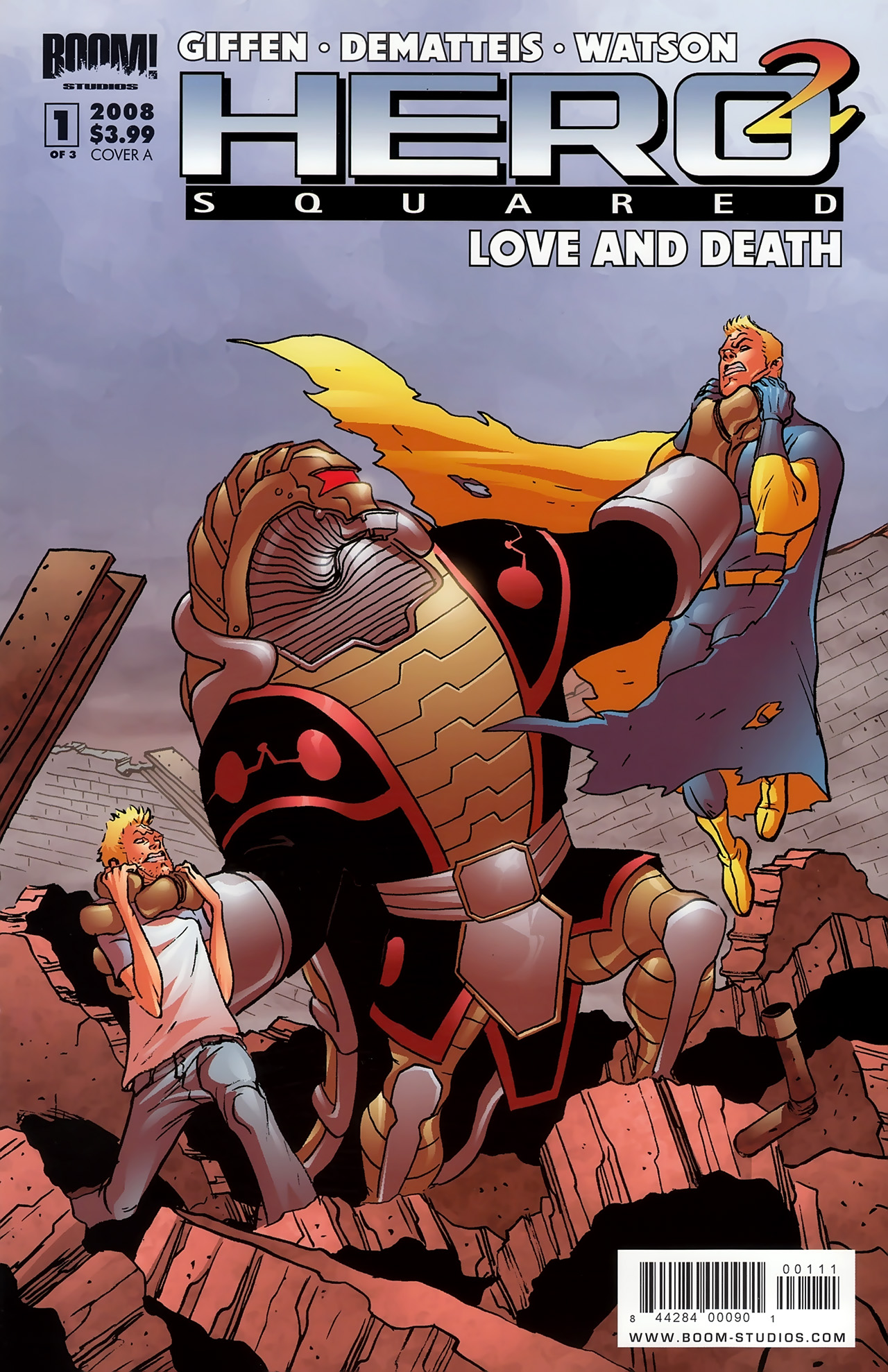 Read online Hero Squared: Love And Death comic -  Issue #1 - 1