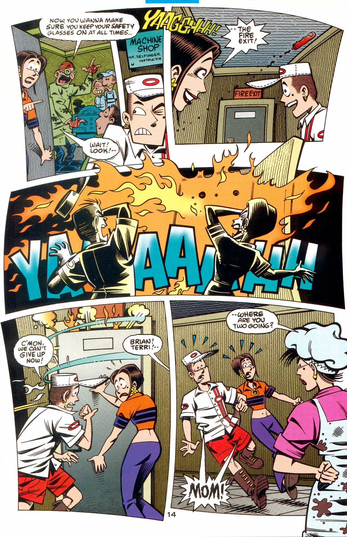 Read online Gross Point comic -  Issue #3 - 15