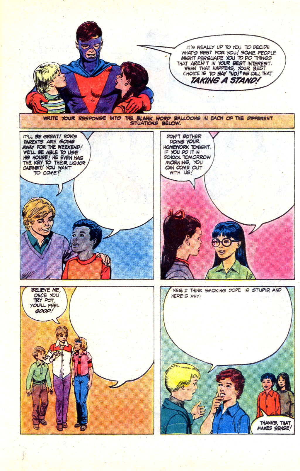 Read online The New Teen Titans (Drug Awareness Specials) comic -  Issue #3 - 33
