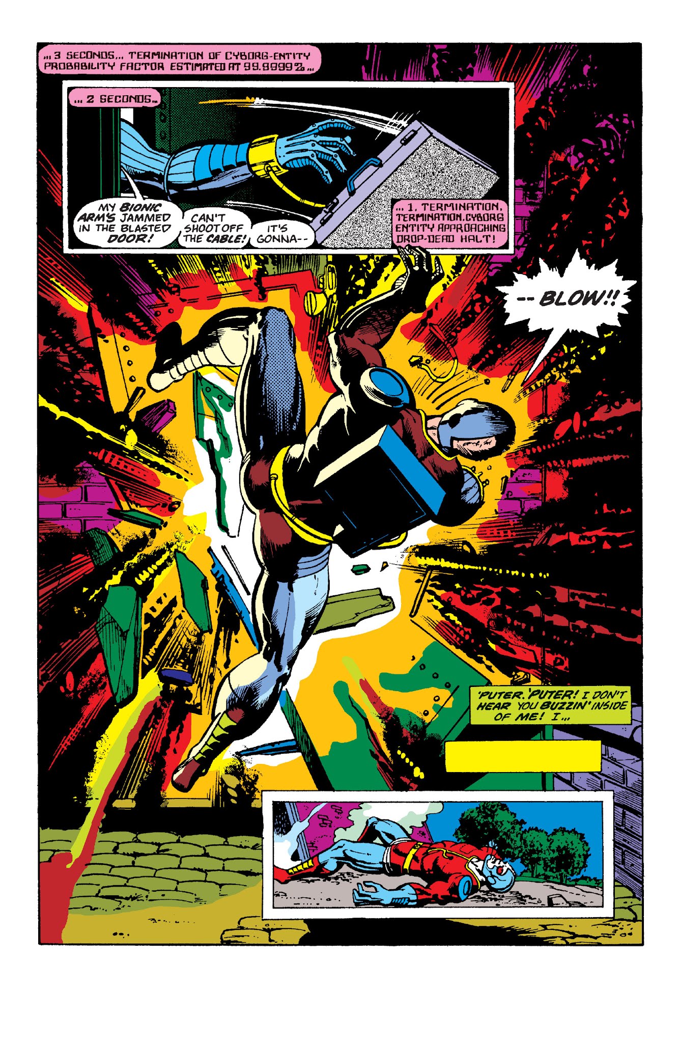 Read online Deathlok the Demolisher: The Complete Collection comic -  Issue # TPB - 141