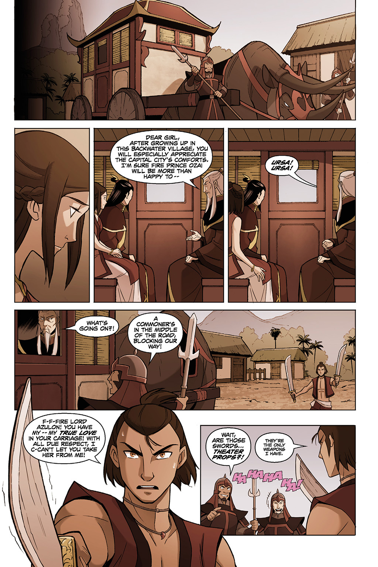 Read online Nickelodeon Avatar: The Last Airbender - The Search comic -  Issue # Part 1 - 21