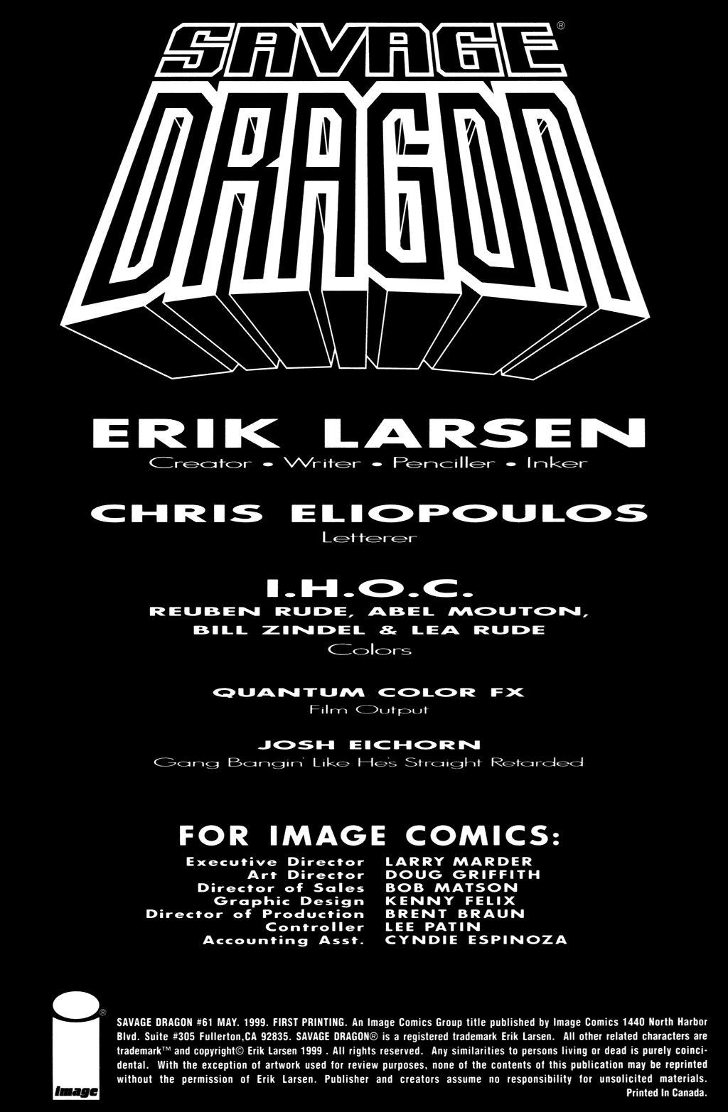 Read online The Savage Dragon (1993) comic -  Issue #61 - 2