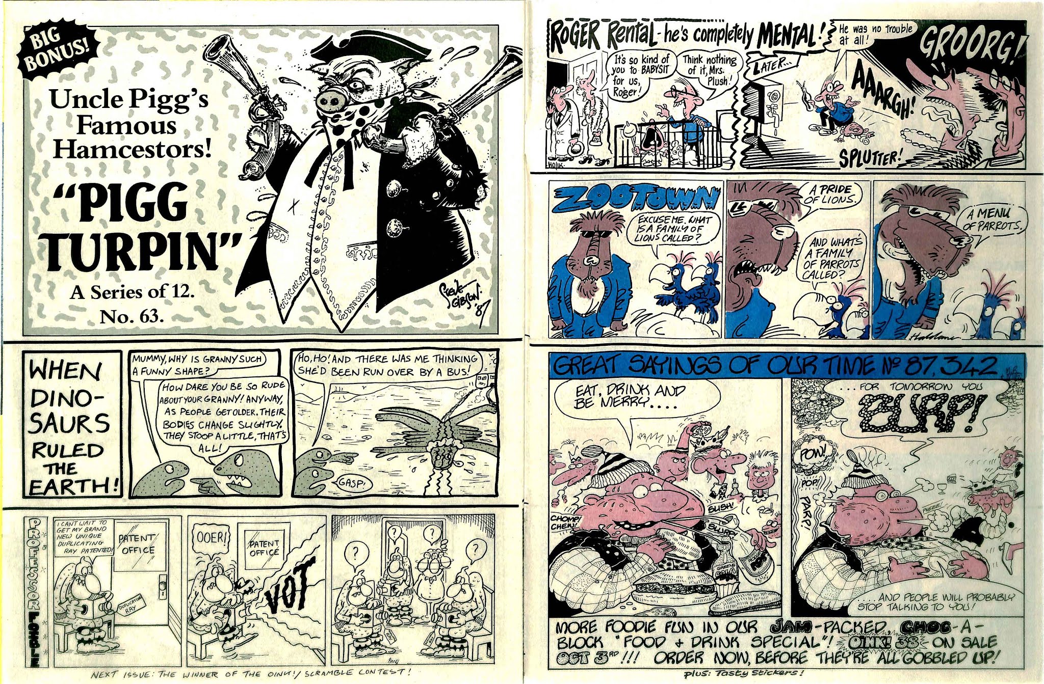 Read online Oink! comic -  Issue #37 - 16