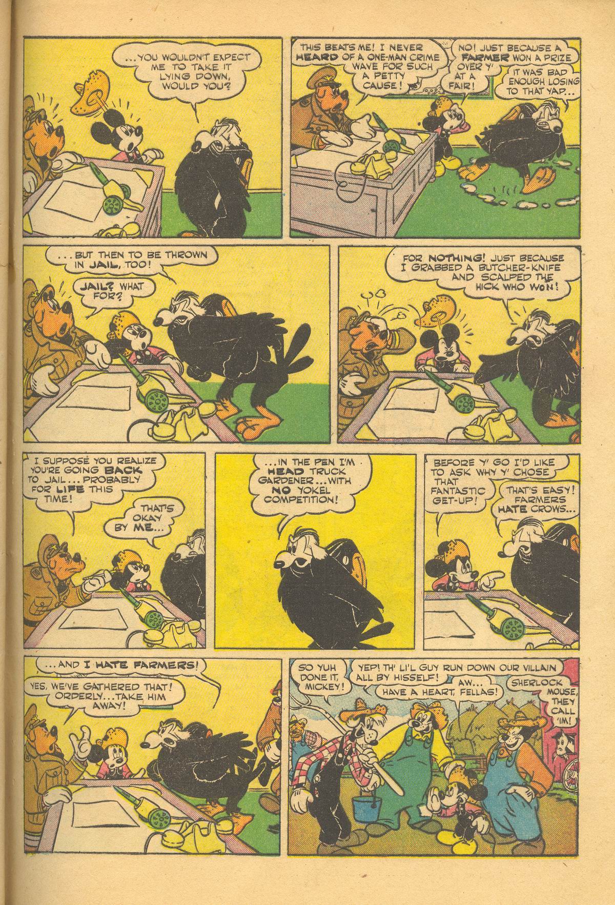 Read online Walt Disney's Comics and Stories comic -  Issue #60 - 33