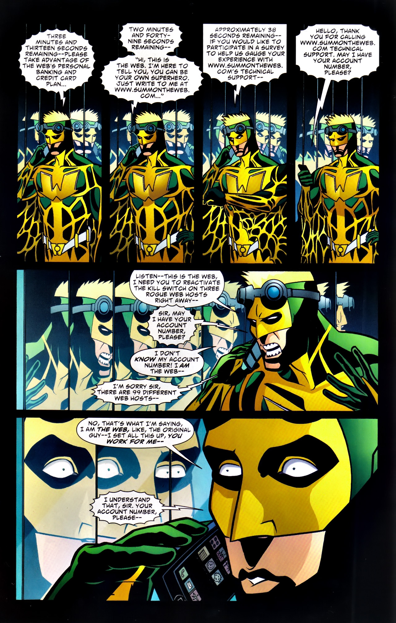 Read online The Web comic -  Issue #4 - 14