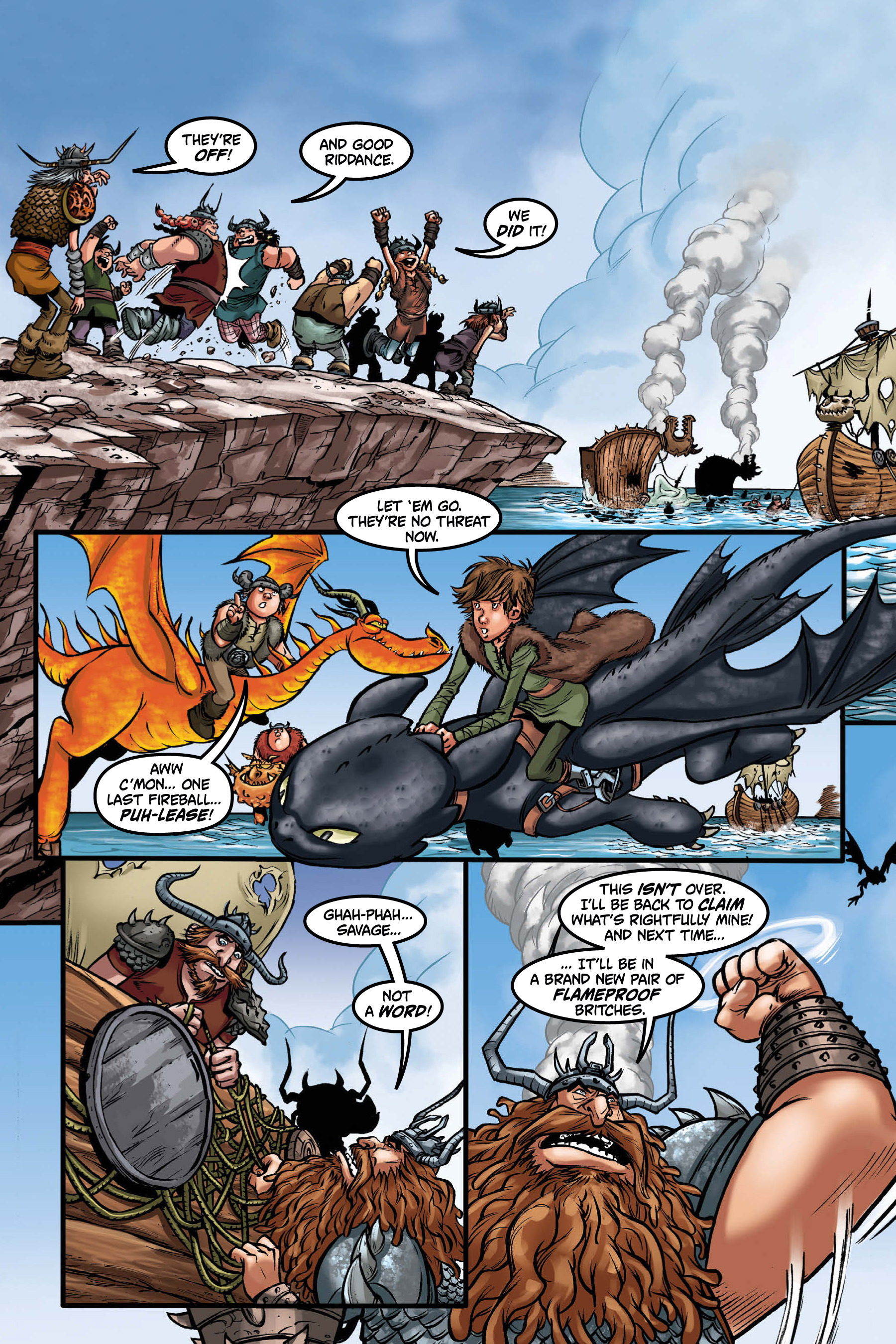 Read online DreamWorks Dragons: Riders of Berk comic -  Issue #2 - 58