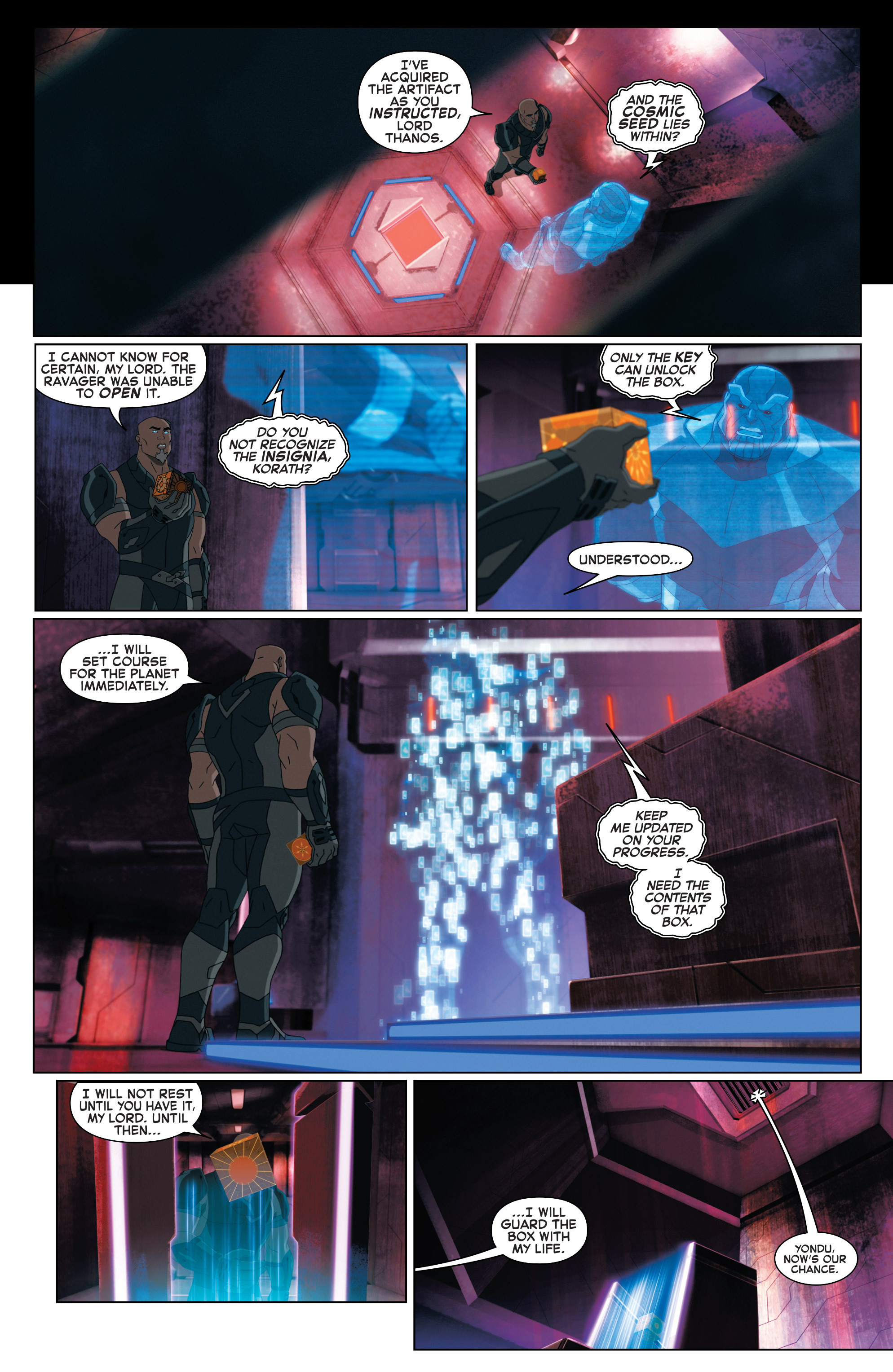 Read online Marvel Universe Guardians of the Galaxy [II] comic -  Issue #1 - 12