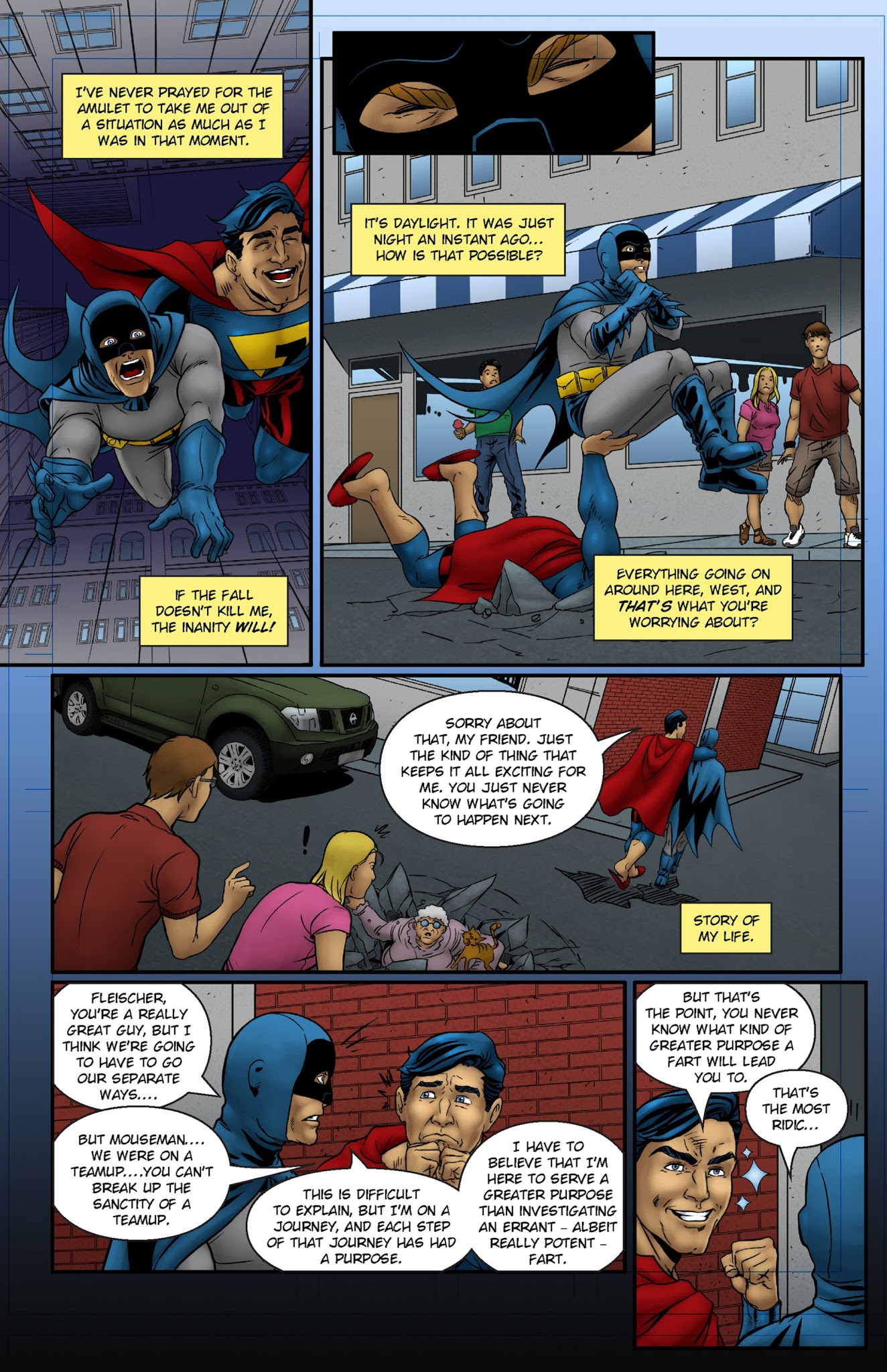 Read online The Mis-Adventures of Adam West (2012) comic -  Issue #9 - 10