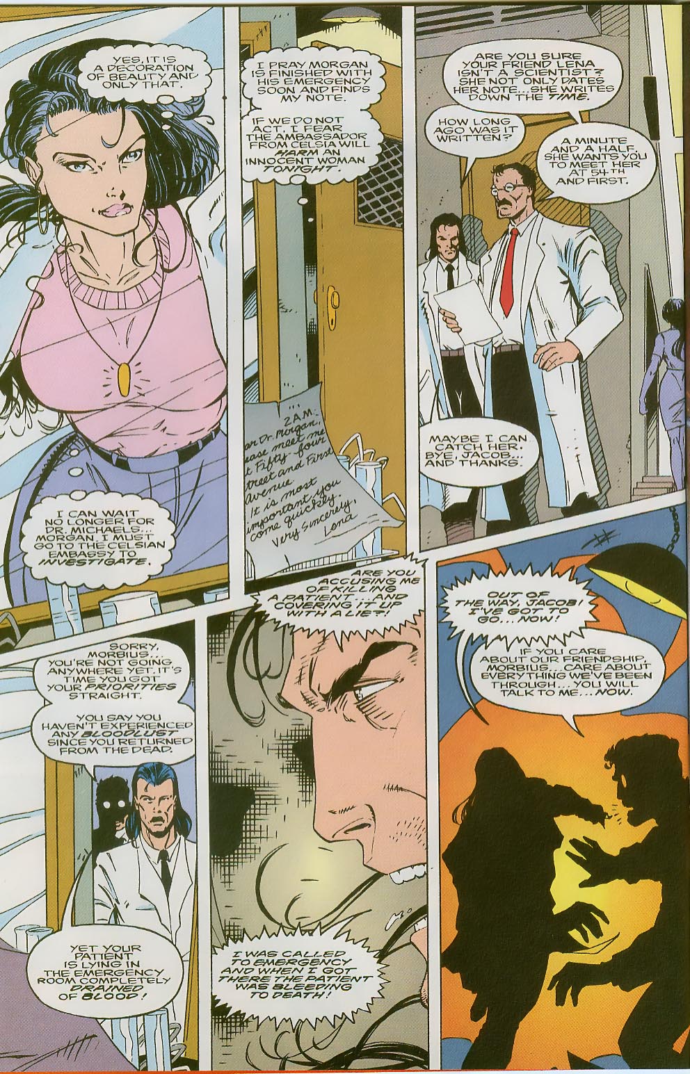 Read online Morbius: The Living Vampire (1992) comic -  Issue #31 - 5