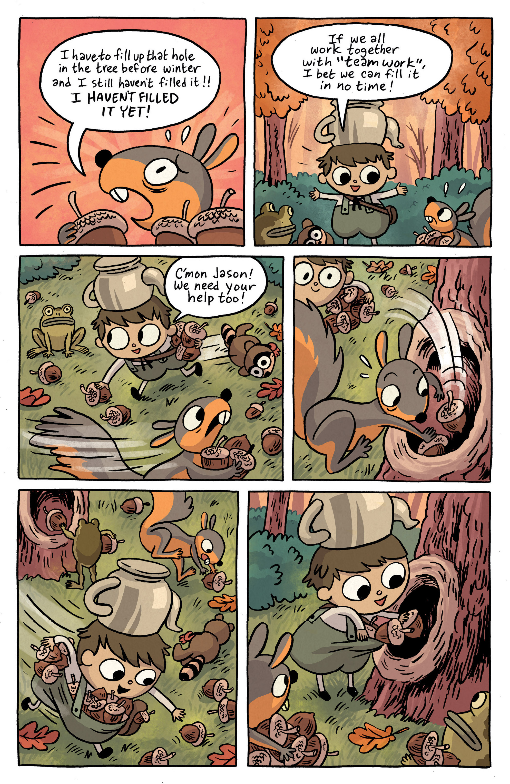 Read online Over the Garden Wall (2016) comic -  Issue #2 - 6