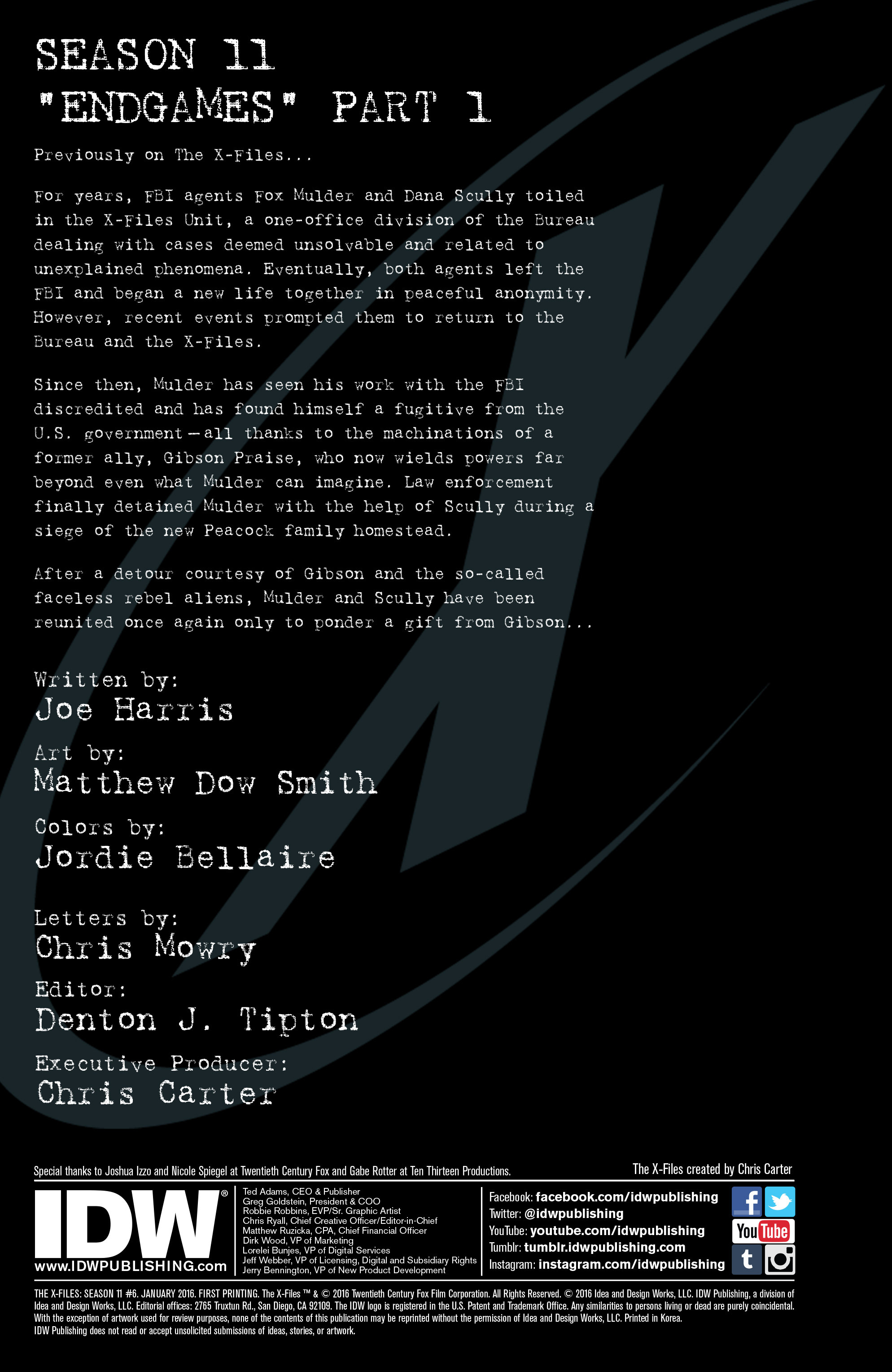 Read online The X-Files: Season 11 comic -  Issue #6 - 2