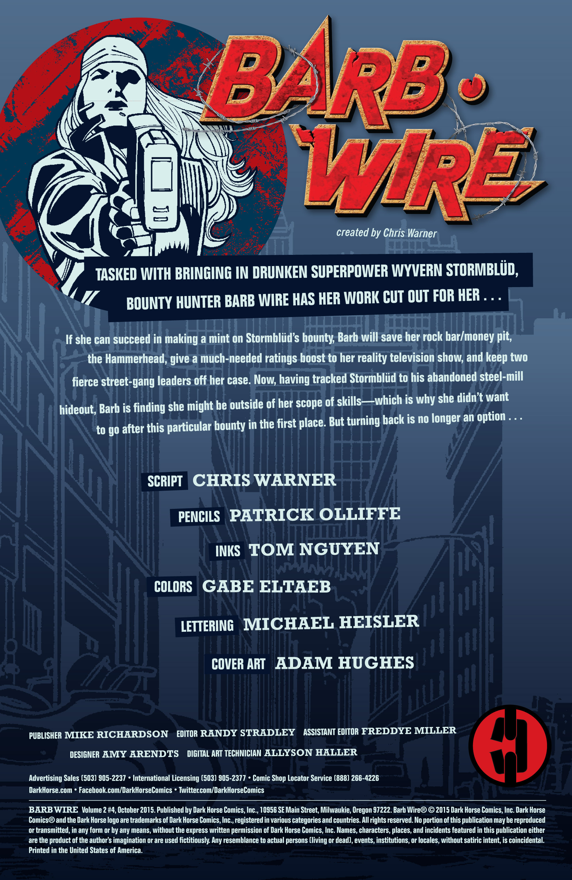 Read online Barb Wire (2015) comic -  Issue #4 - 2