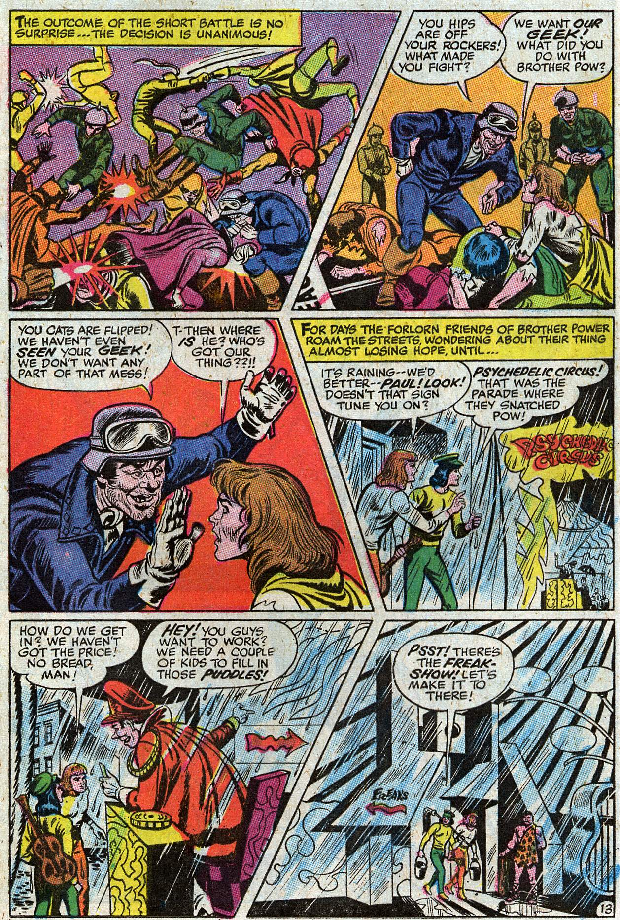 Read online Brother Power the Geek comic -  Issue #1 - 16