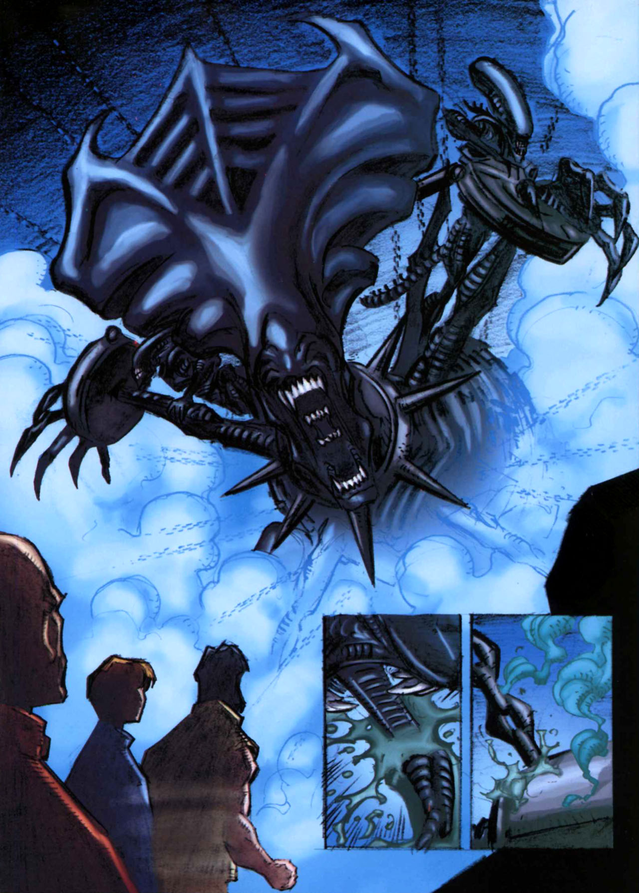 Read online Alien Vs. Predator: Civilized Beasts comic -  Issue # TPB - 77