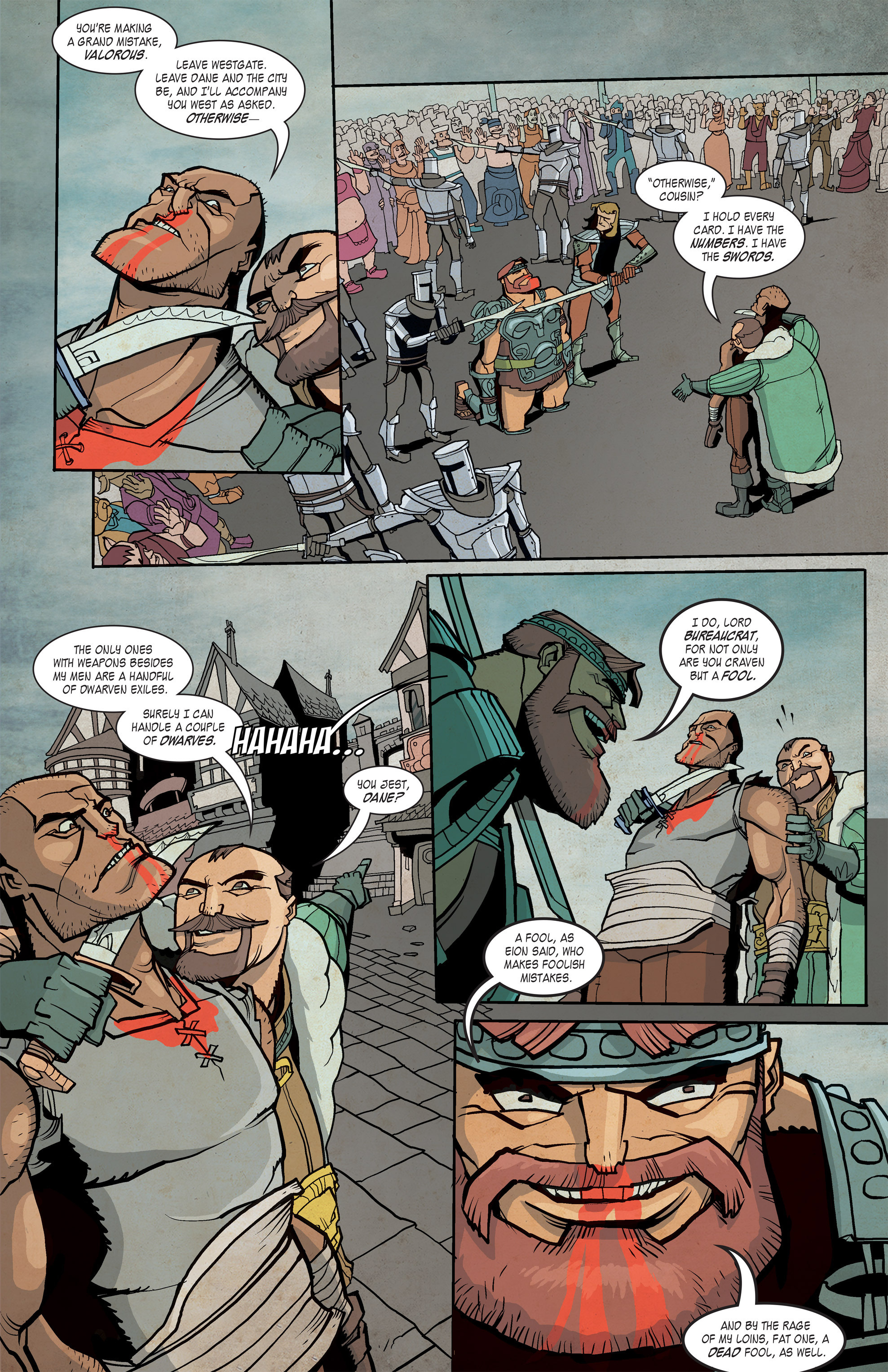 Read online Kings and Canvas comic -  Issue #4 - 6