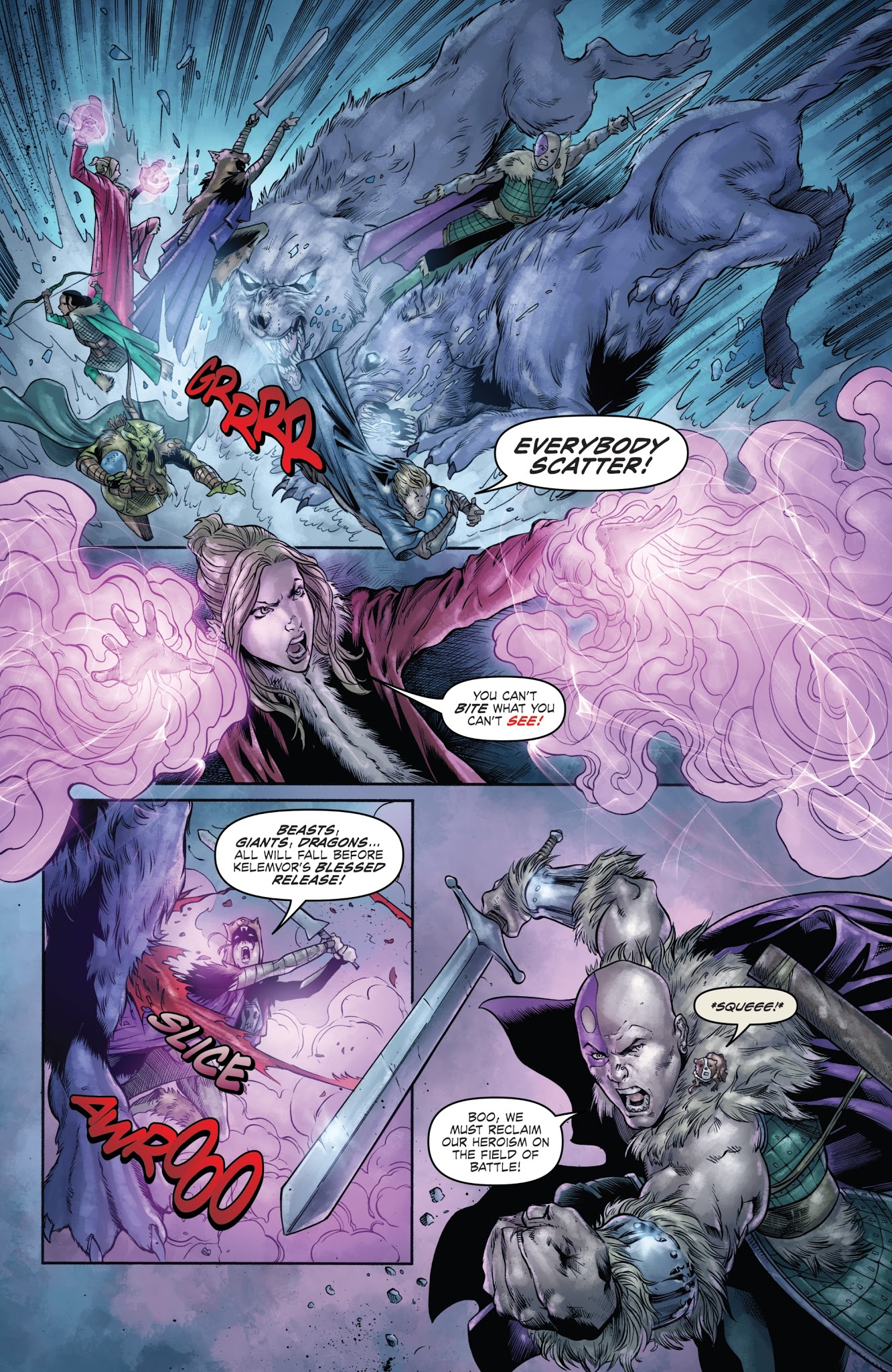 Read online Dungeons & Dragons: Frost Giant's Fury comic -  Issue #5 - 7