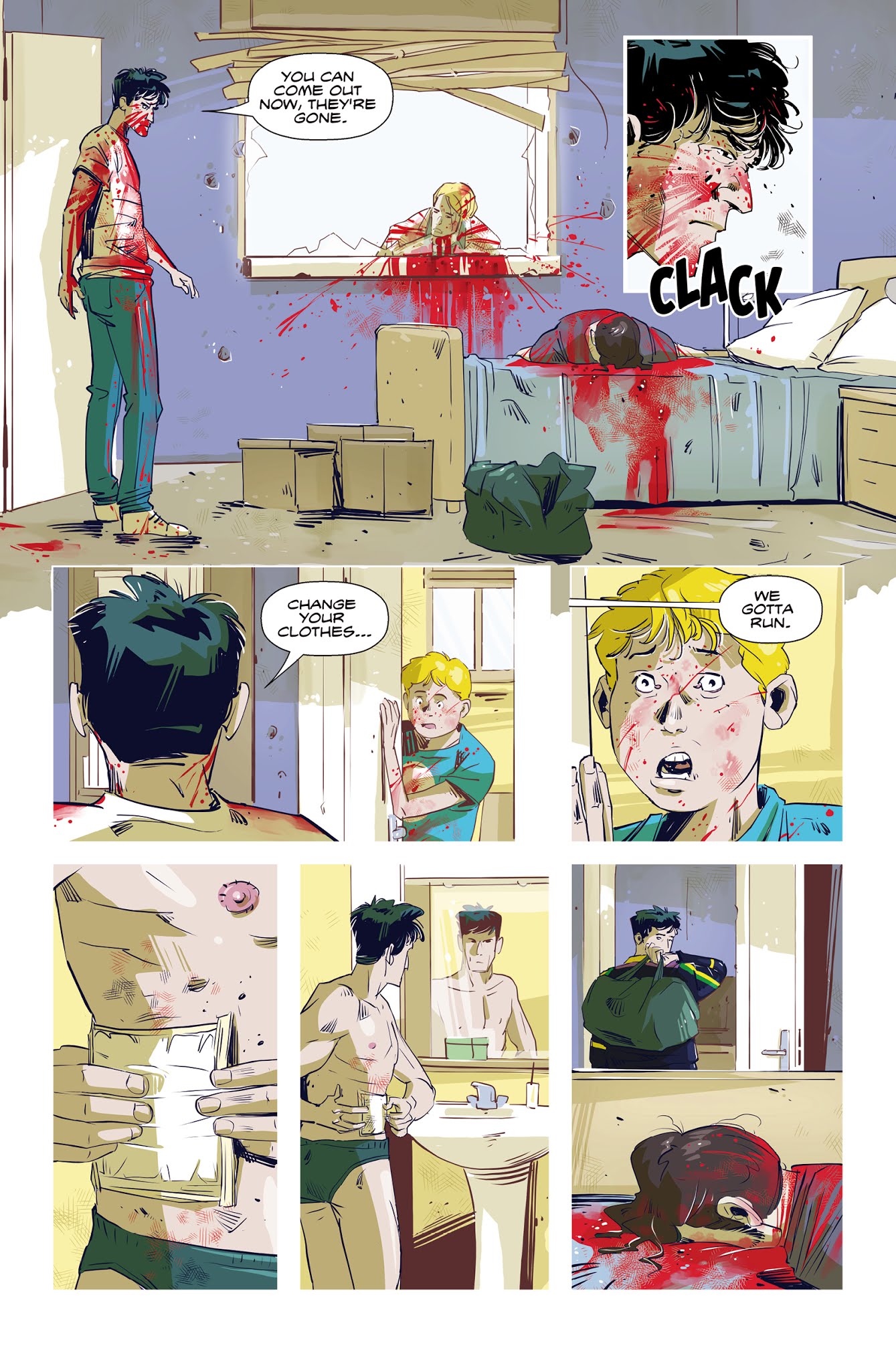 Read online Hotline Miami Wildlife comic -  Issue #6 - 28