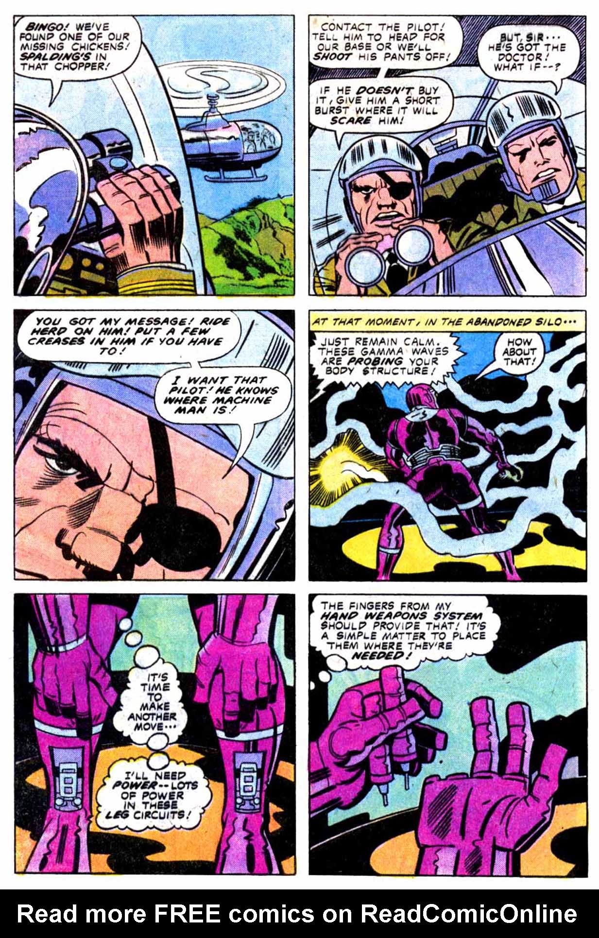 Read online Machine Man (1978) comic -  Issue #8 - 6