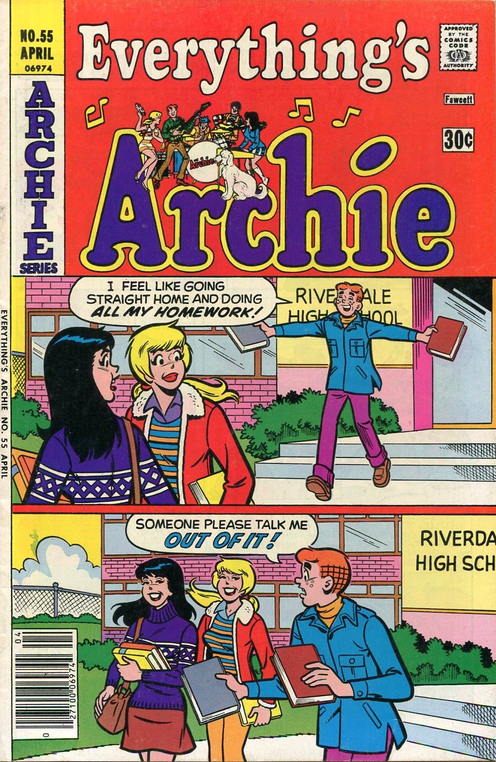 Read online Everything's Archie comic -  Issue #55 - 1