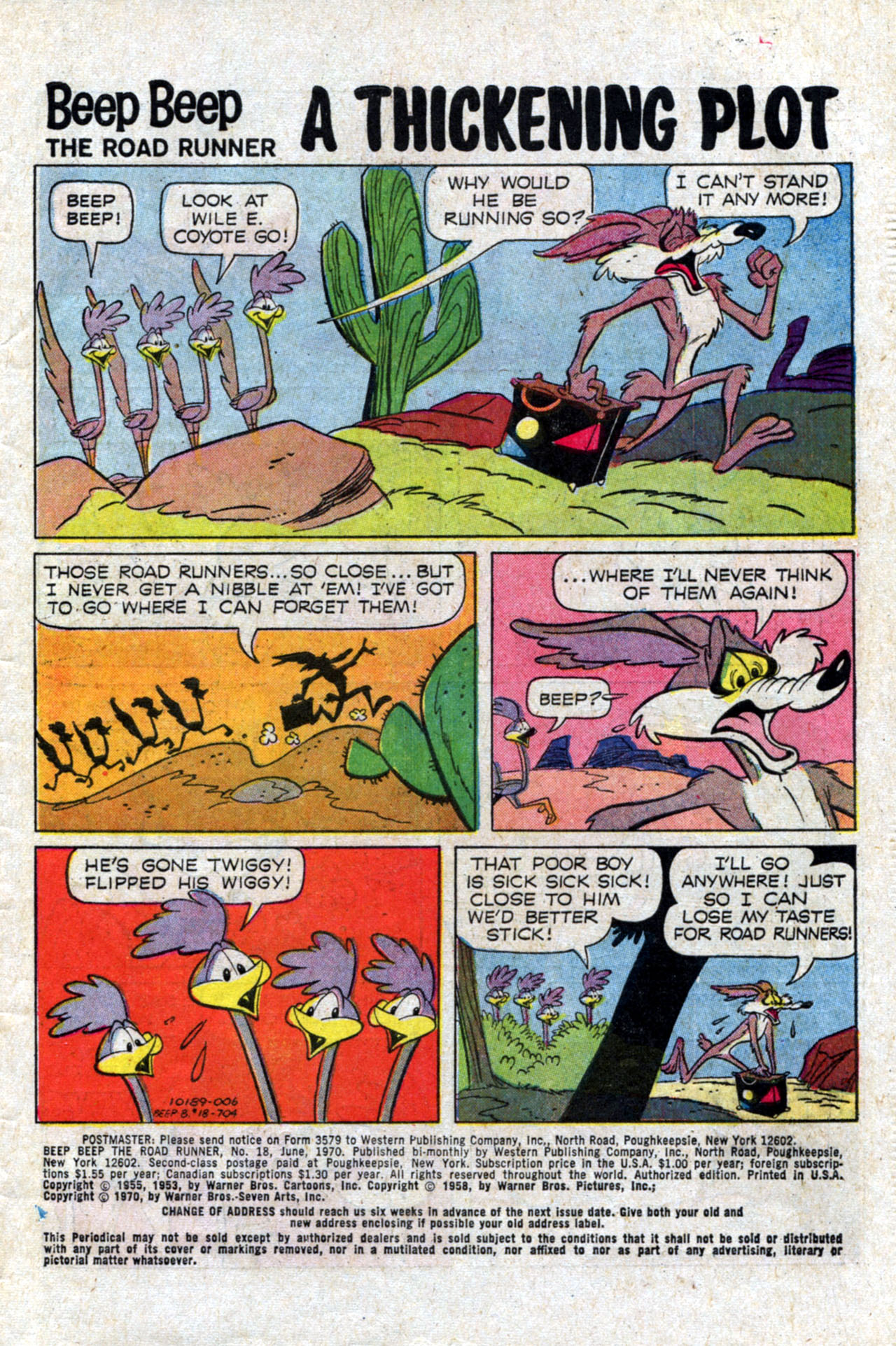 Read online Beep Beep The Road Runner comic -  Issue #18 - 3