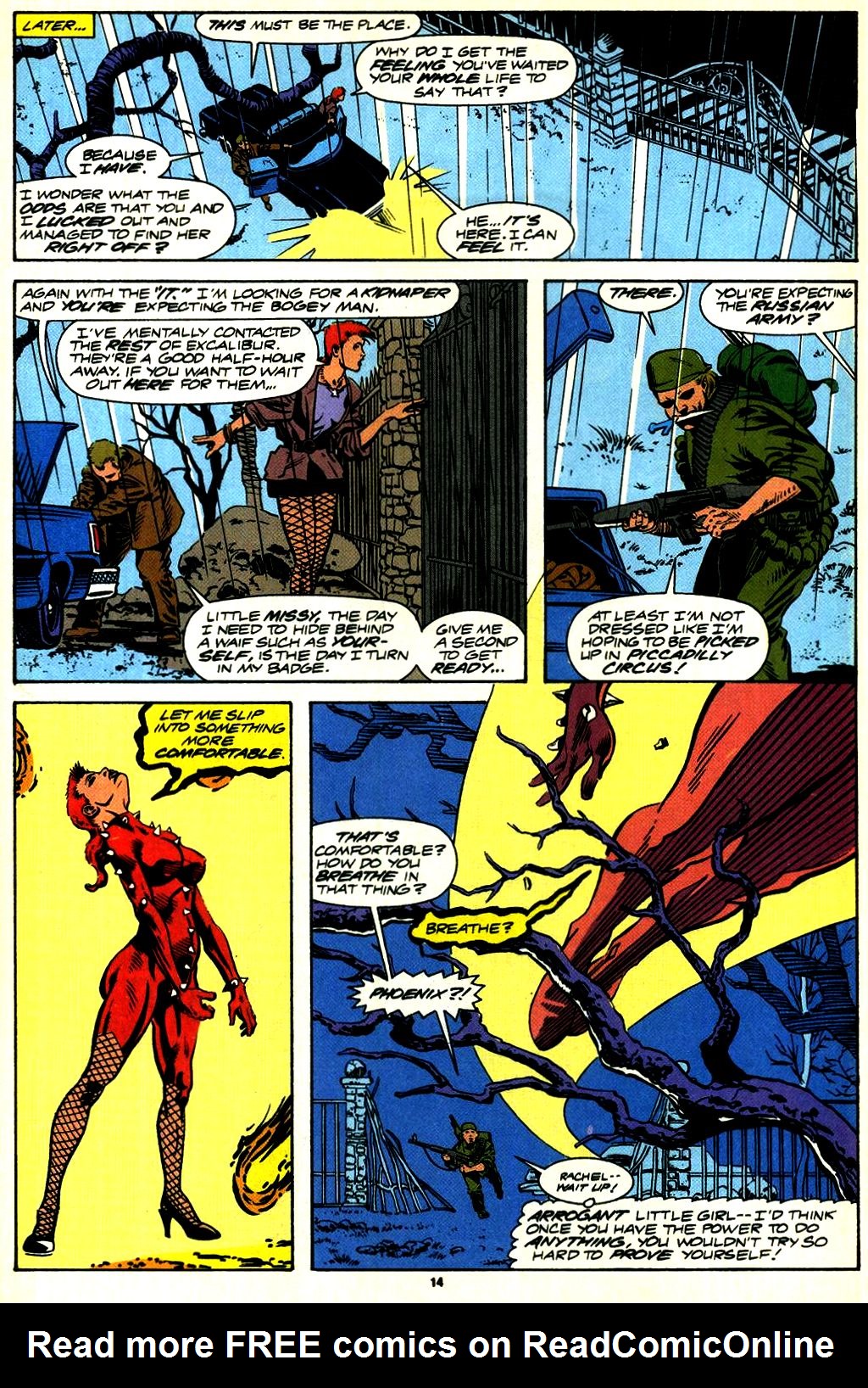 Read online Excalibur (1988) comic -  Issue #35 - 11
