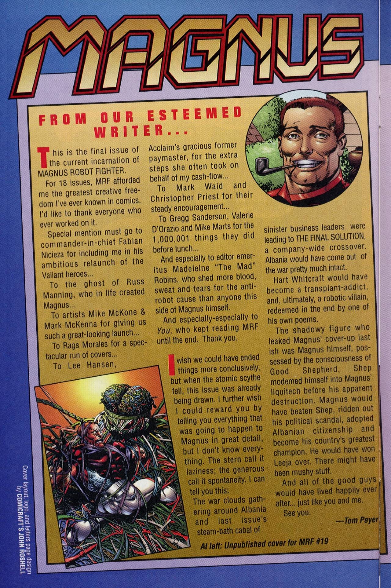 Read online Magnus Robot Fighter (1997) comic -  Issue #18 - 23