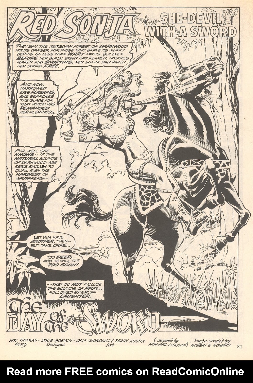 The Savage Sword Of Conan issue 78 - Page 31