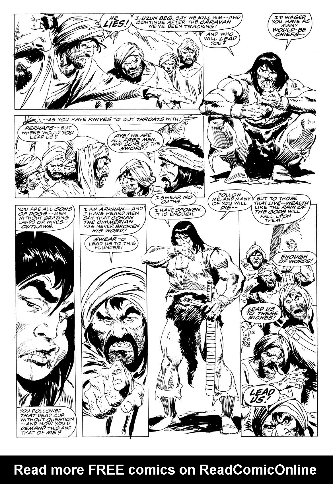 Read online The Savage Sword Of Conan comic -  Issue #234 - 17