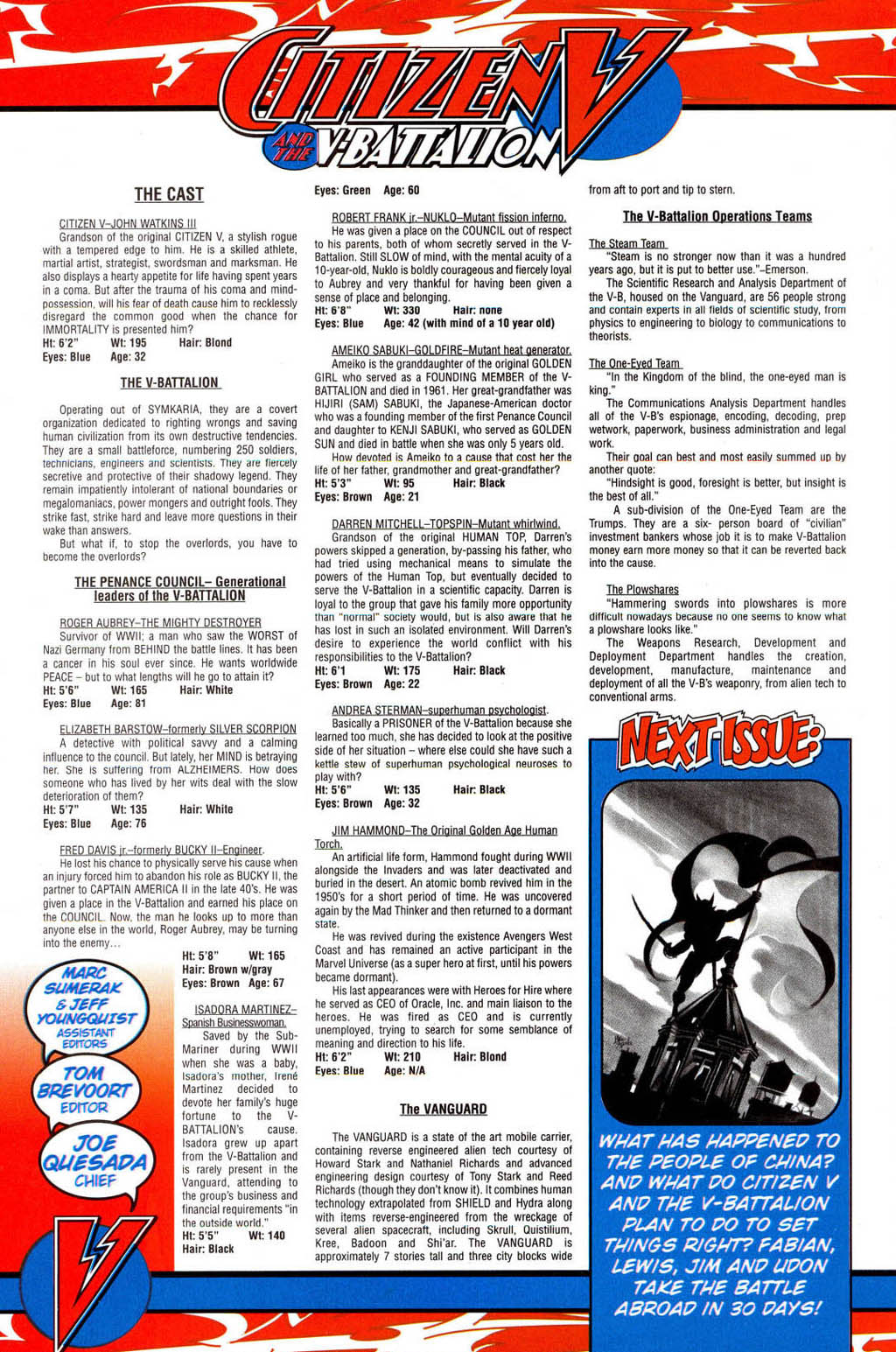 Read online Citizen V and the V-Battalion: The Everlasting comic -  Issue #1 - 22