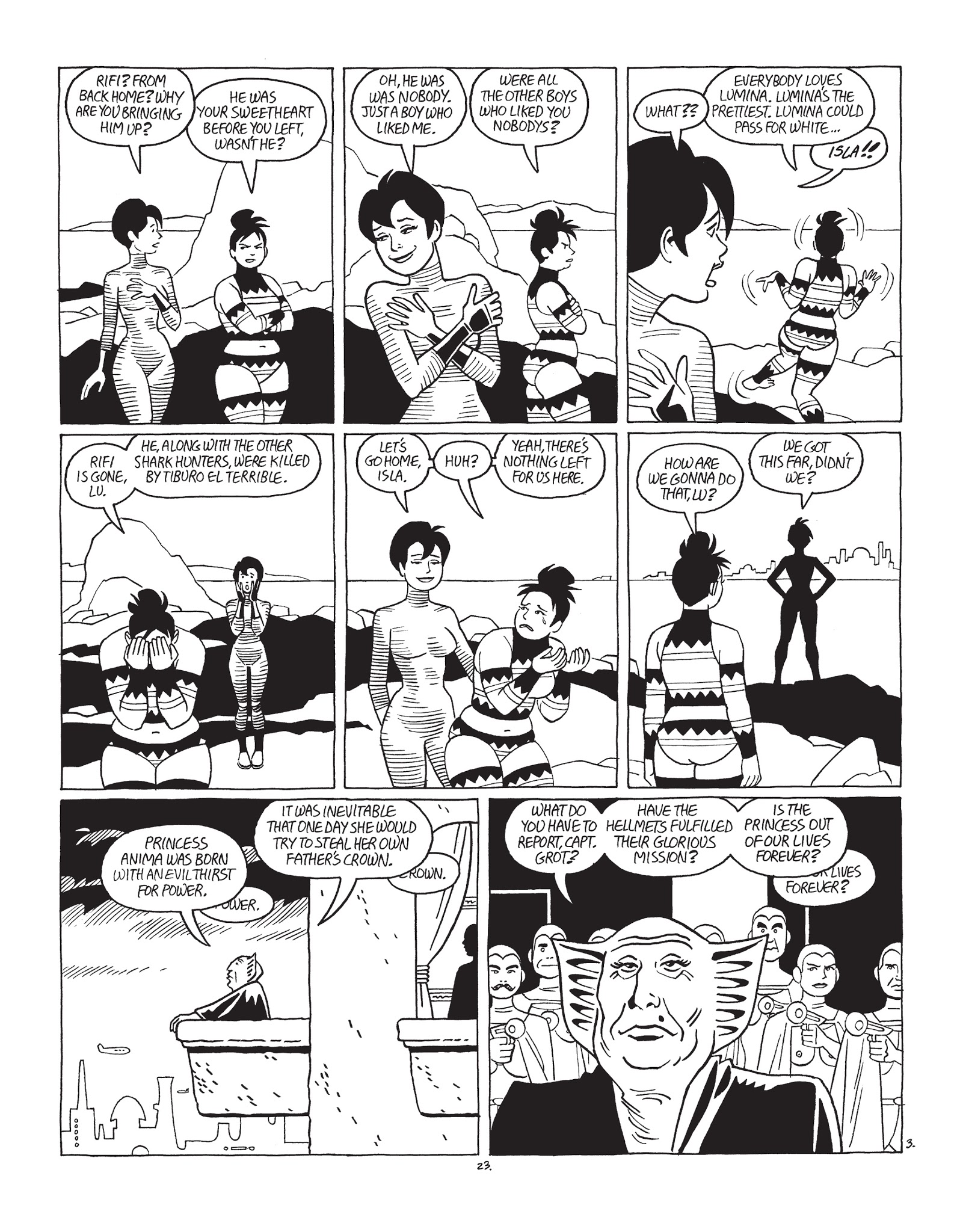 Read online Love and Rockets (2016) comic -  Issue #4 - 25