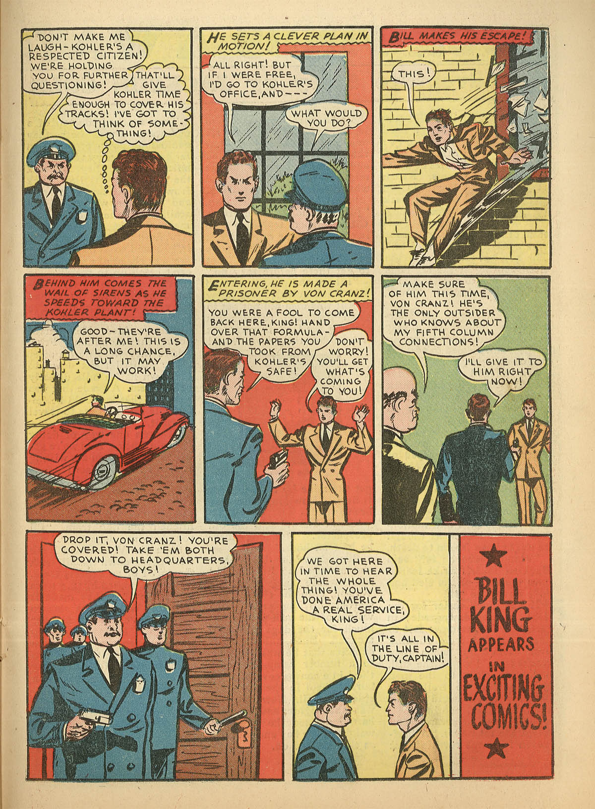 Read online Exciting Comics comic -  Issue #8 - 43