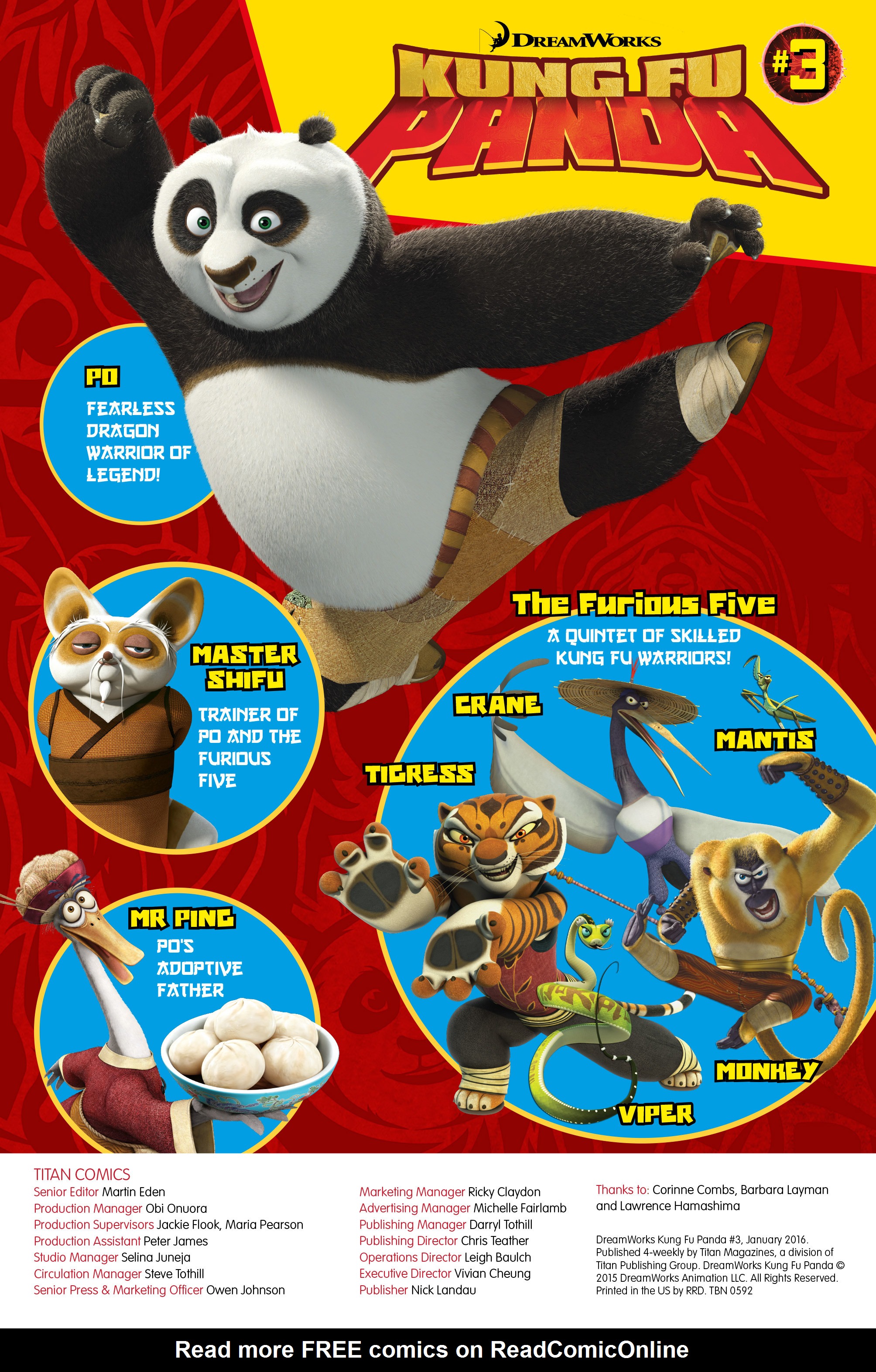 Read online DreamWorks Kung Fu Panda comic -  Issue #3 - 2