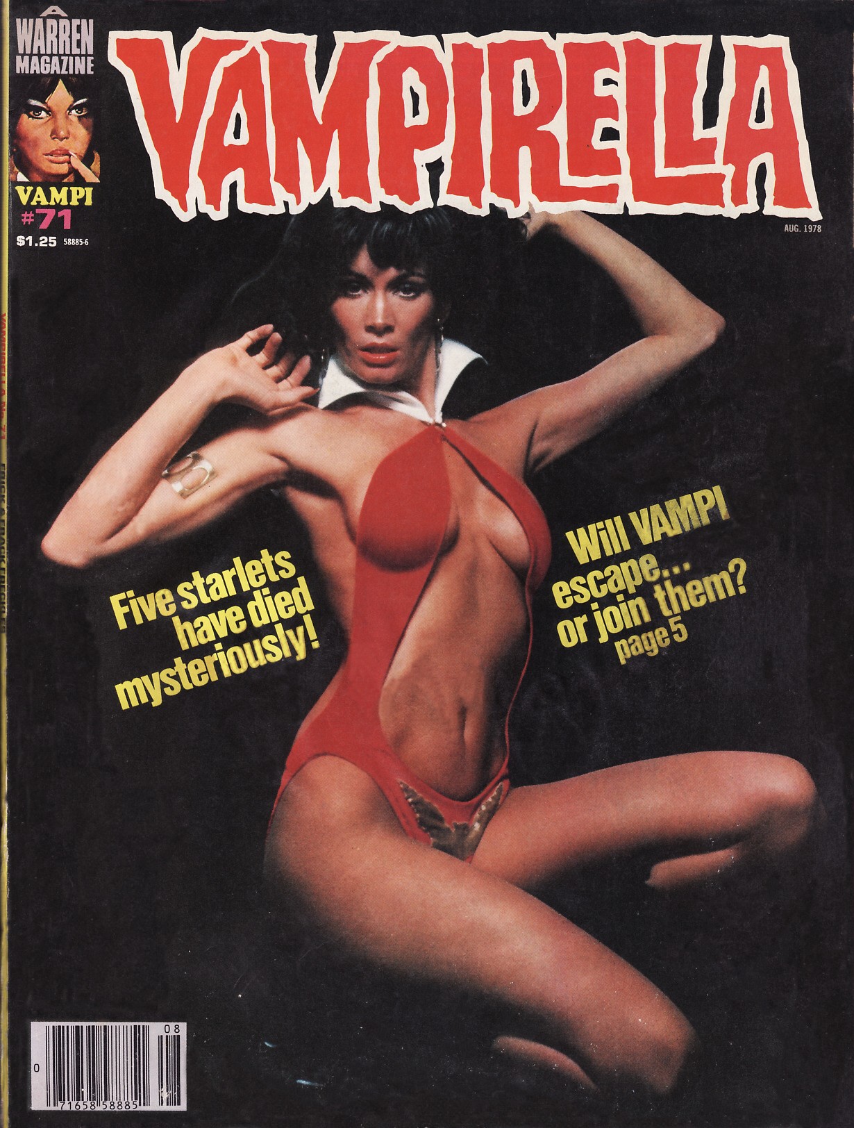 Read online Vampirella (1969) comic -  Issue #71 - 1