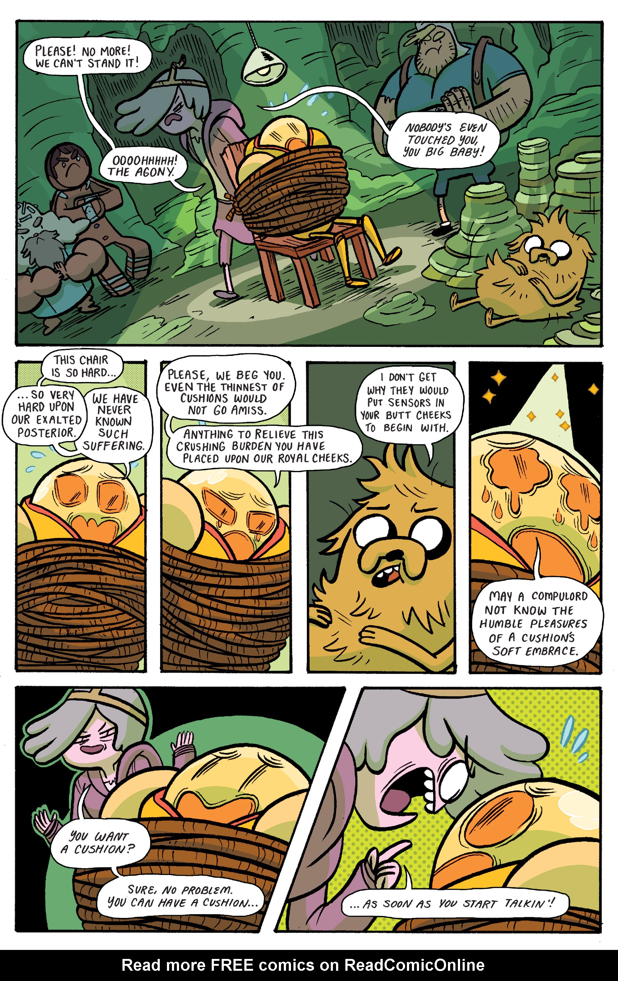 Read online Adventure Time: Banana Guard Academ comic -  Issue #6 - 12