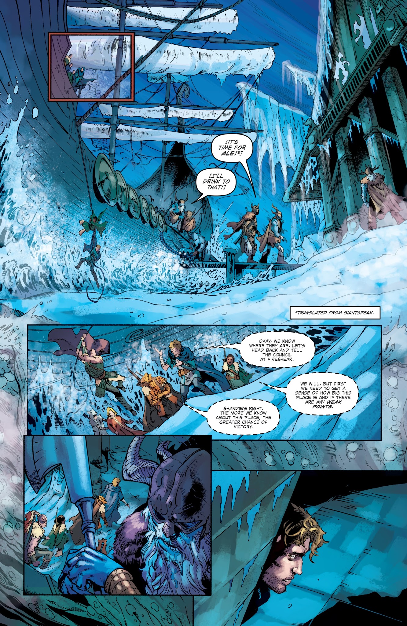 Read online Dungeons & Dragons: Frost Giant's Fury comic -  Issue #4 - 15