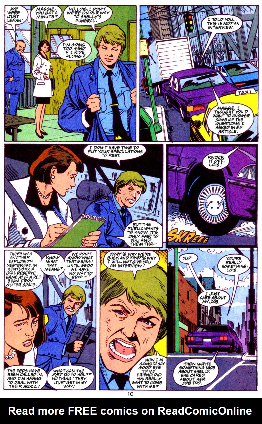 Read online Metropolis S.C.U. comic -  Issue #1 - 10