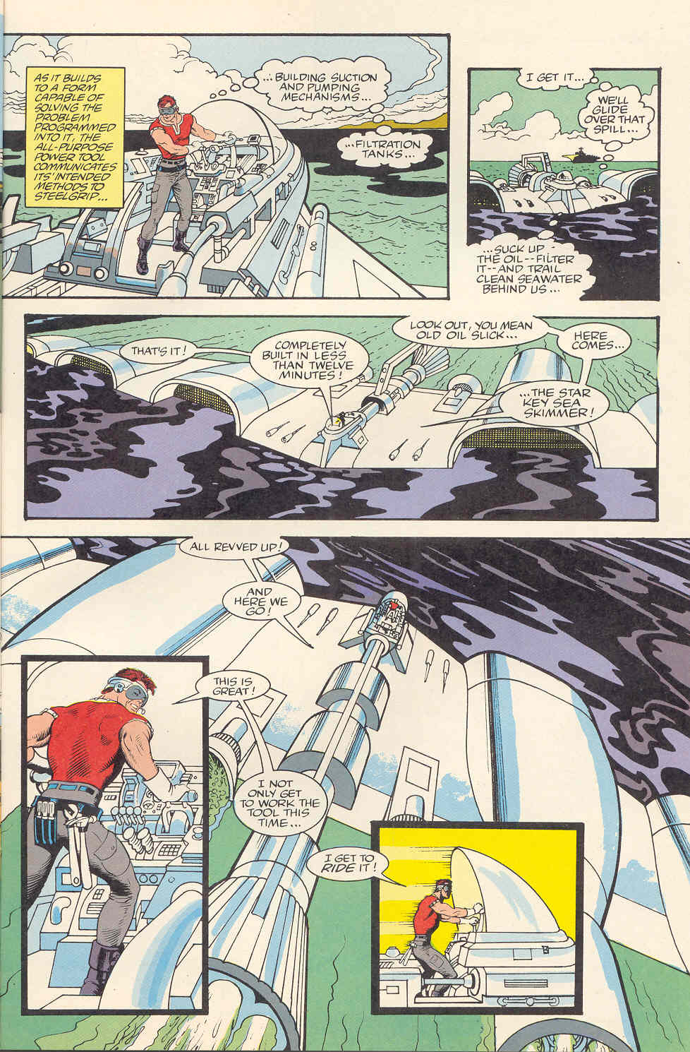 Read online Steelgrip Starkey comic -  Issue #2 - 21