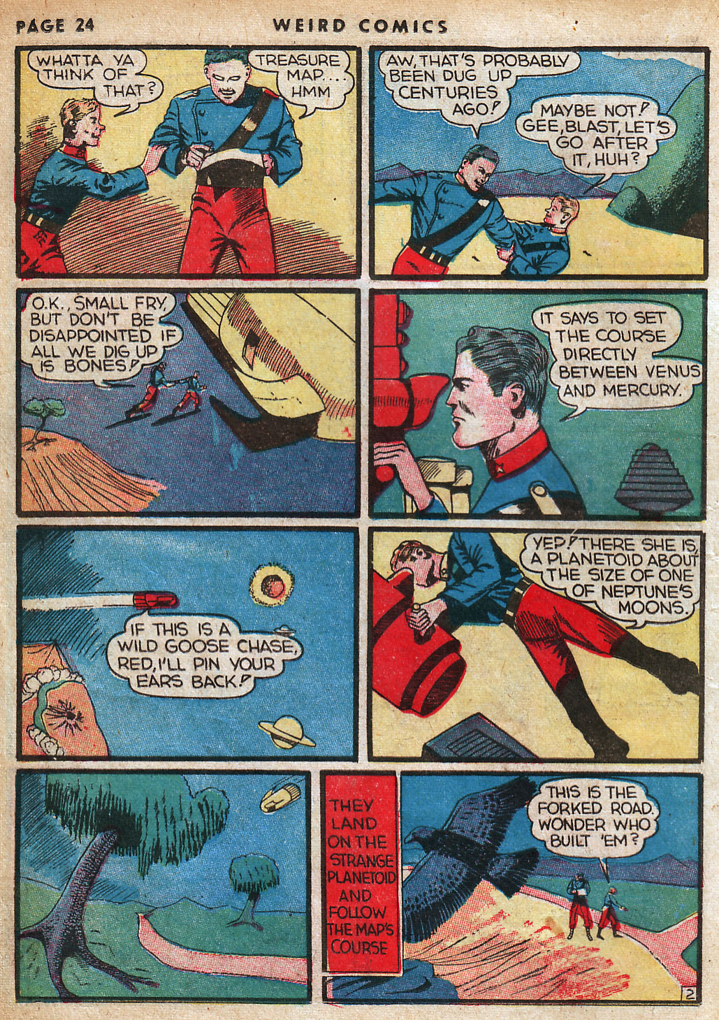 Read online Weird Comics comic -  Issue #3 - 26