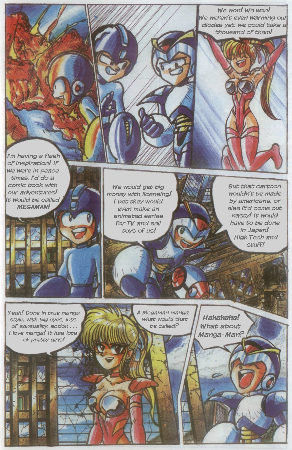Read online Novas Aventuras de Megaman comic -  Issue #3 - 18