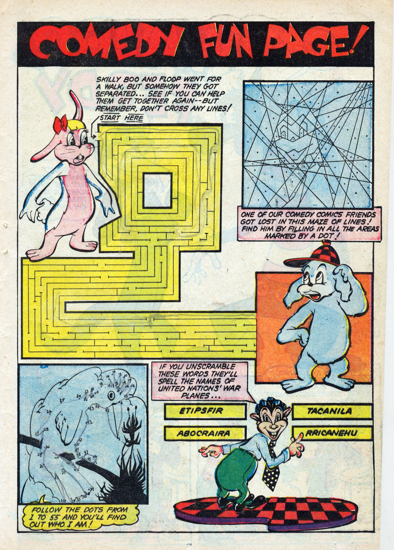 Read online Comedy Comics (1942) comic -  Issue #13 - 50