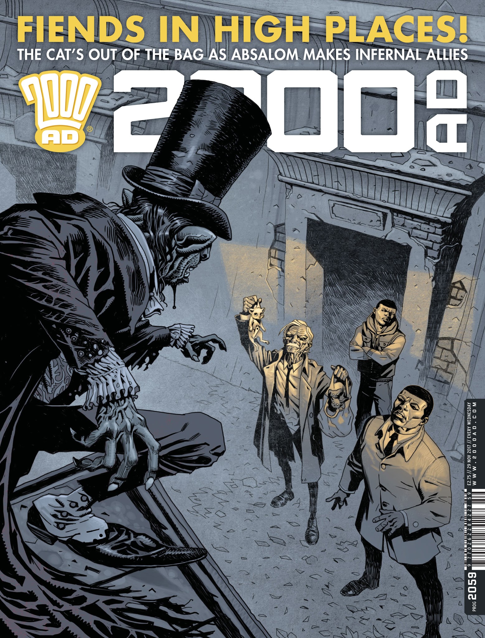 Read online 2000 AD comic -  Issue #2059 - 1