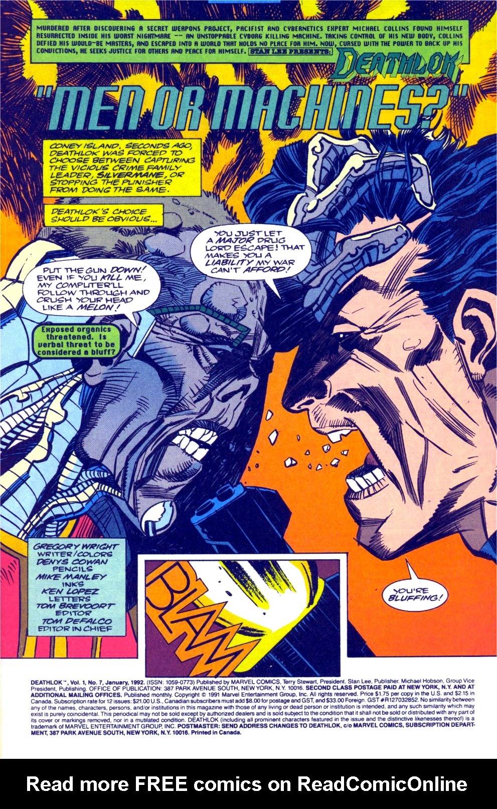 Read online Deathlok (1991) comic -  Issue #7 - 2