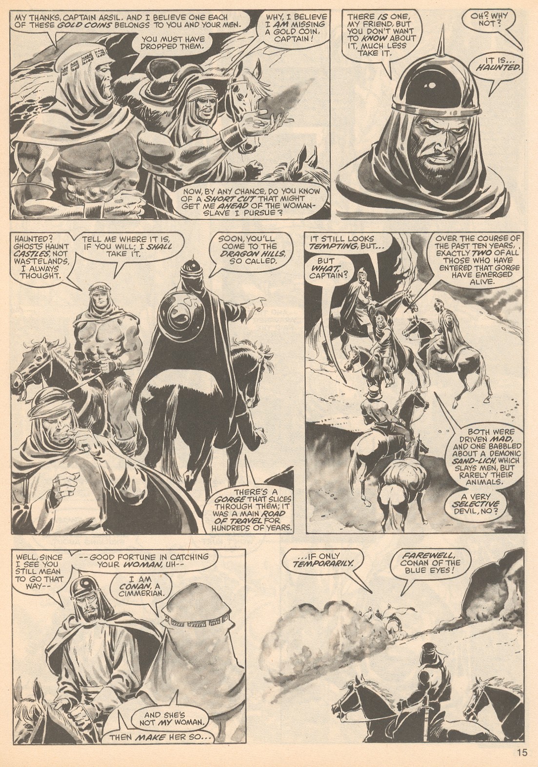 Read online The Savage Sword Of Conan comic -  Issue #54 - 15