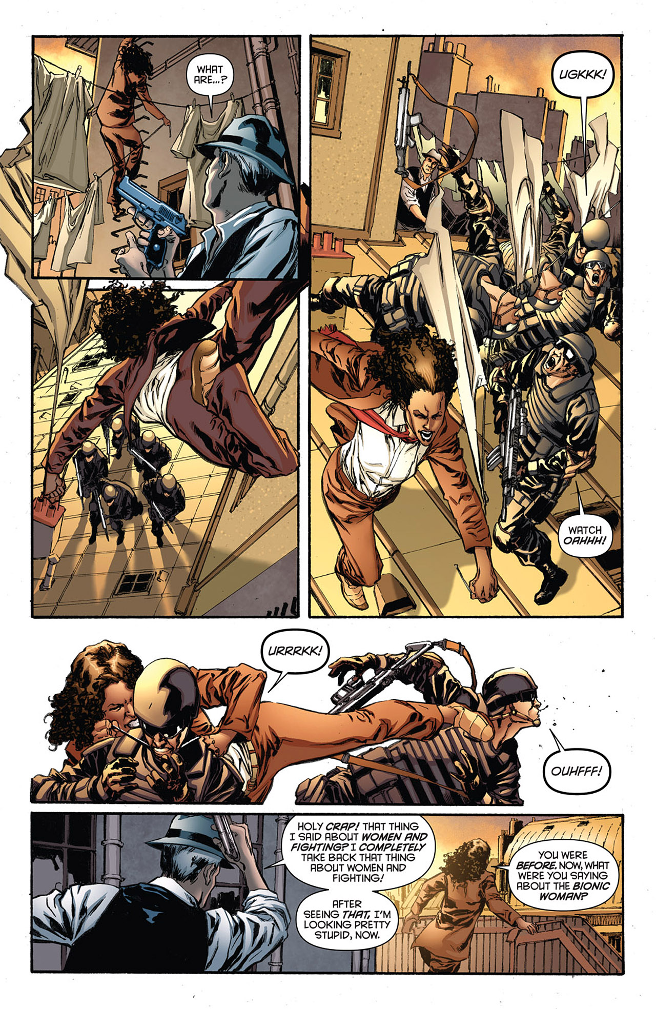 Read online The Bionic Woman comic -  Issue #1 - 6