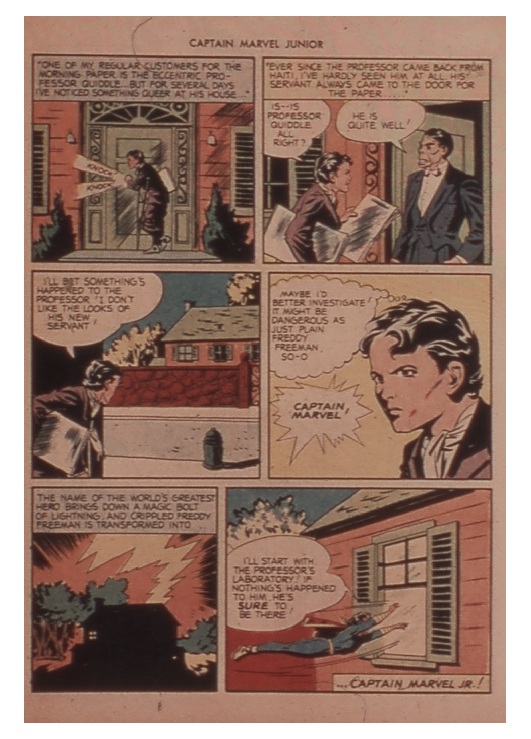 Read online Captain Marvel, Jr. comic -  Issue #12 - 19