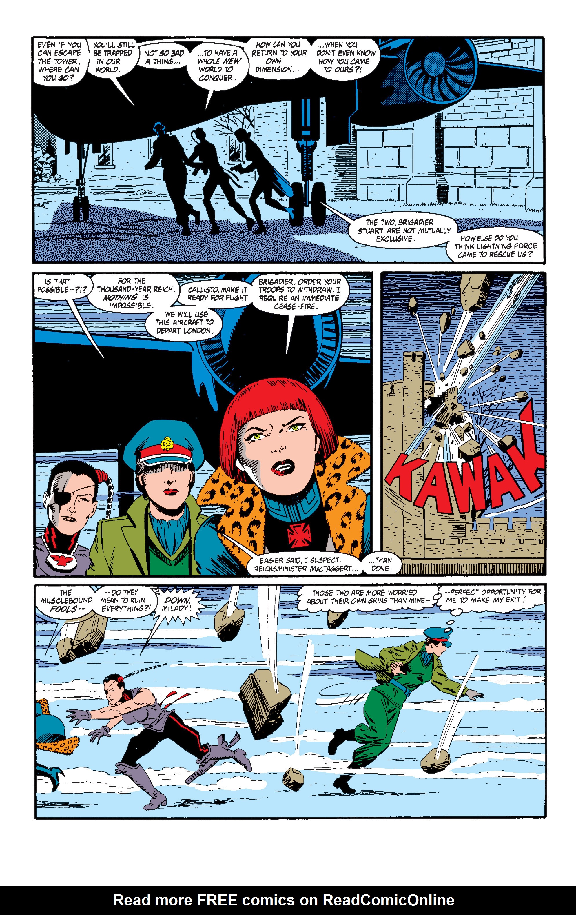 Read online Excalibur (1988) comic -  Issue #10 - 6