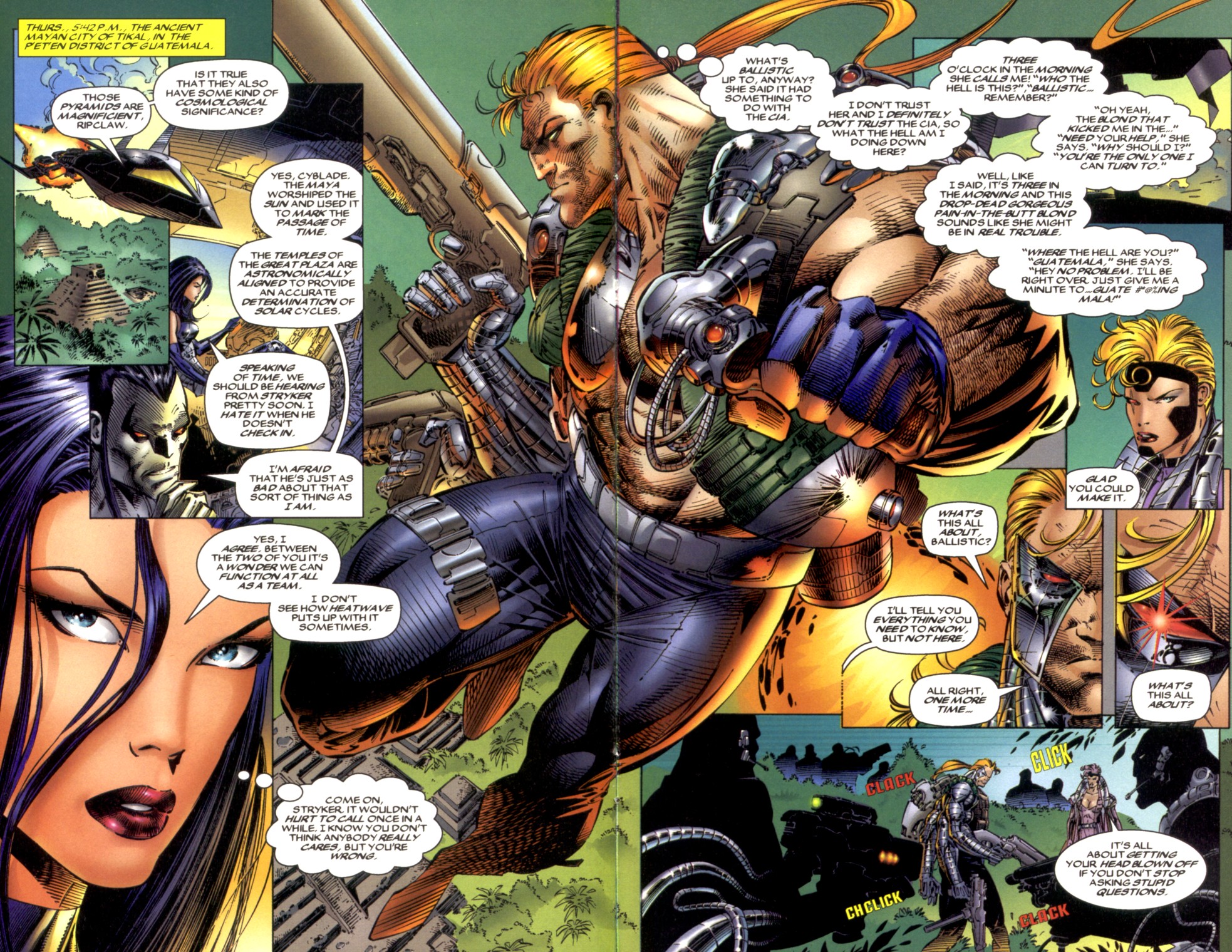 Read online Cyberforce (1993) comic -  Issue #5 - 15
