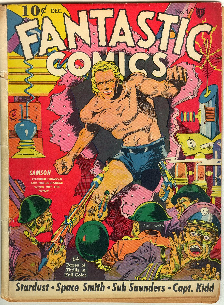 Read online Fantastic Comics comic -  Issue #1 - 2